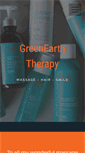 Mobile Screenshot of greenearththerapy.com